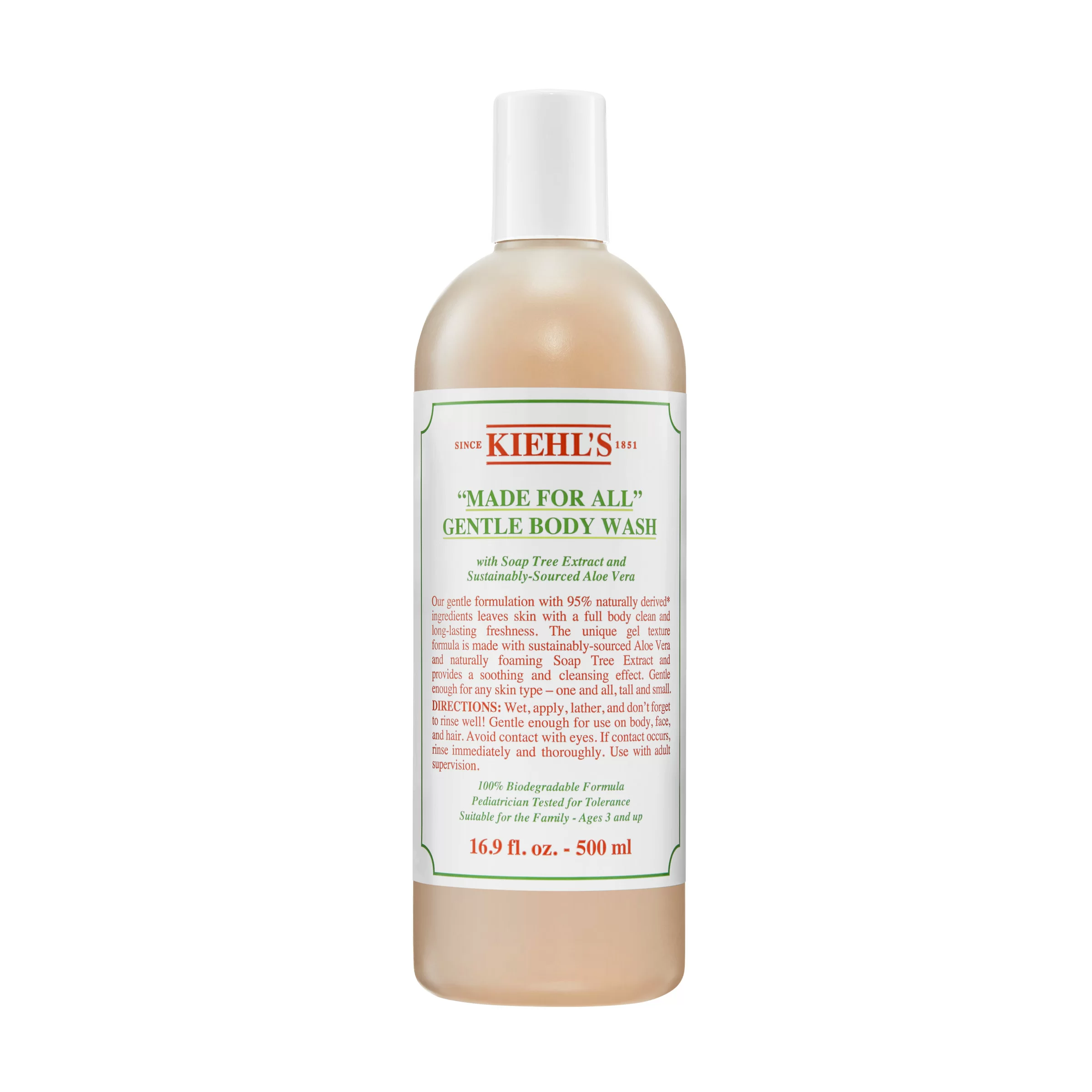 “Made for All” Gentle Body Wash
